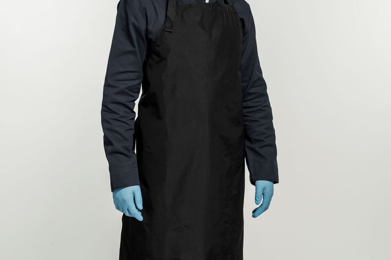 Public health staff in protective equipment